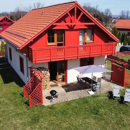 Villa Leika - Panoramablick Am Riesengebirge Mysłakowice Buitenkant foto